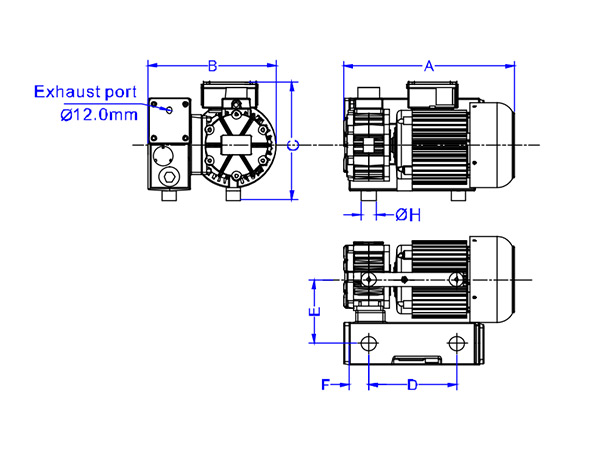 臺(tái)灣EUROVAC真空泵R1.010~020