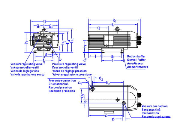 臺(tái)灣EUROVAC真空泵BVT16~BVT40